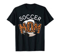 Soccer Mom Leopard Sport Ball Mothers T-Shirt - Streetwear Style Men Women - T-Shirt, Sweatshirt, Hoodie
