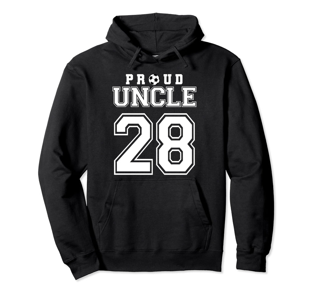 Number 28 Custom Proud Soccer Futbol Hoodie - Aesthetic Graphic Unisex - T-Shirt, Sweatshirt, Hoodie