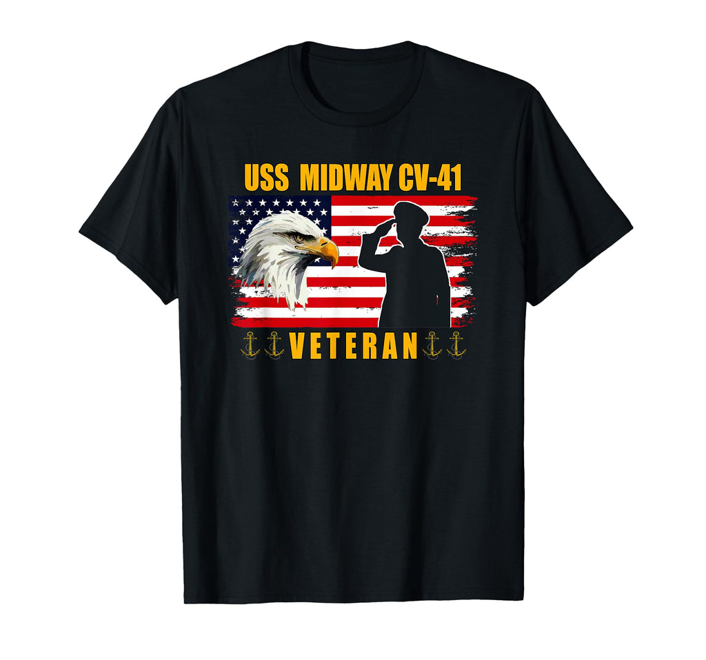 Uss Midway Aircraft Carrier Veterans T-Shirt - Aesthetic Graphic Unisex - T-Shirt, Sweatshirt, Hoodie