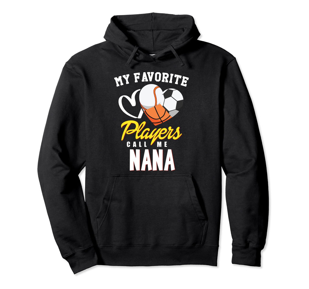 My Favorite Players Baseball Soccer Hoodie - Minimalist Print Unisex - T-Shirt, Sweatshirt, Hoodie