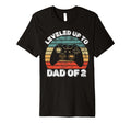 Mens Gamer Dad Leveled Up To Dad 2 T-Shirt - Trendy Graphic Men Women - T-Shirt, Sweatshirt, Hoodie