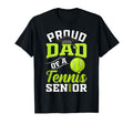 Proud Dad Tennis Senior Class 2026 T-Shirt - Trendy Graphic Unisex - T-Shirt, Sweatshirt, Hoodie