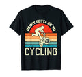 Fathers Day Cycling And Biking Dad T-Shirt - Aesthetic Graphic for Adults - T-Shirt, Sweatshirt, Hoodie