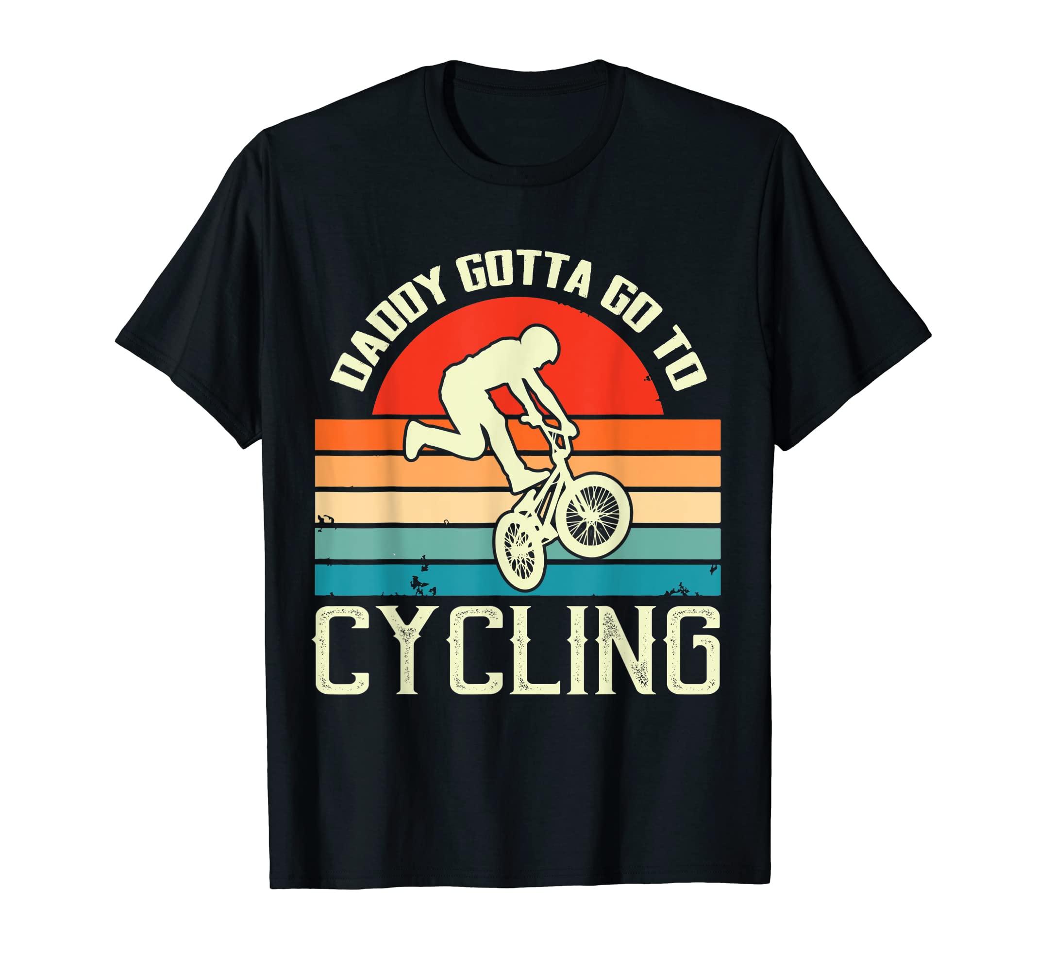 Fathers Day Cycling And Biking Dad T-Shirt - Aesthetic Graphic for Adults - T-Shirt, Sweatshirt, Hoodie
