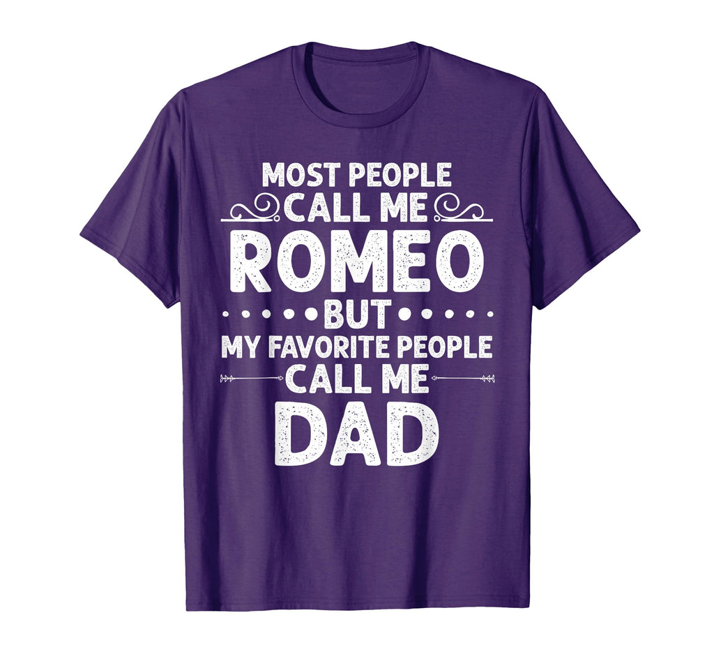Romeo Gift Name Funny Fathers Day T-Shirt - Custom Art Print for Adults - T-Shirt, Sweatshirt, Hoodie