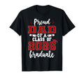 Proud Dad Class 2026 Graduate Senior 26 T-Shirt - Minimalist Print Unisex - T-Shirt, Sweatshirt, Hoodie