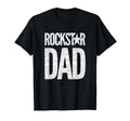 Rockstar Dad Funny Fathers Day Dad Band T-Shirt - Trendy Graphic for Adults - T-Shirt, Sweatshirt, Hoodie