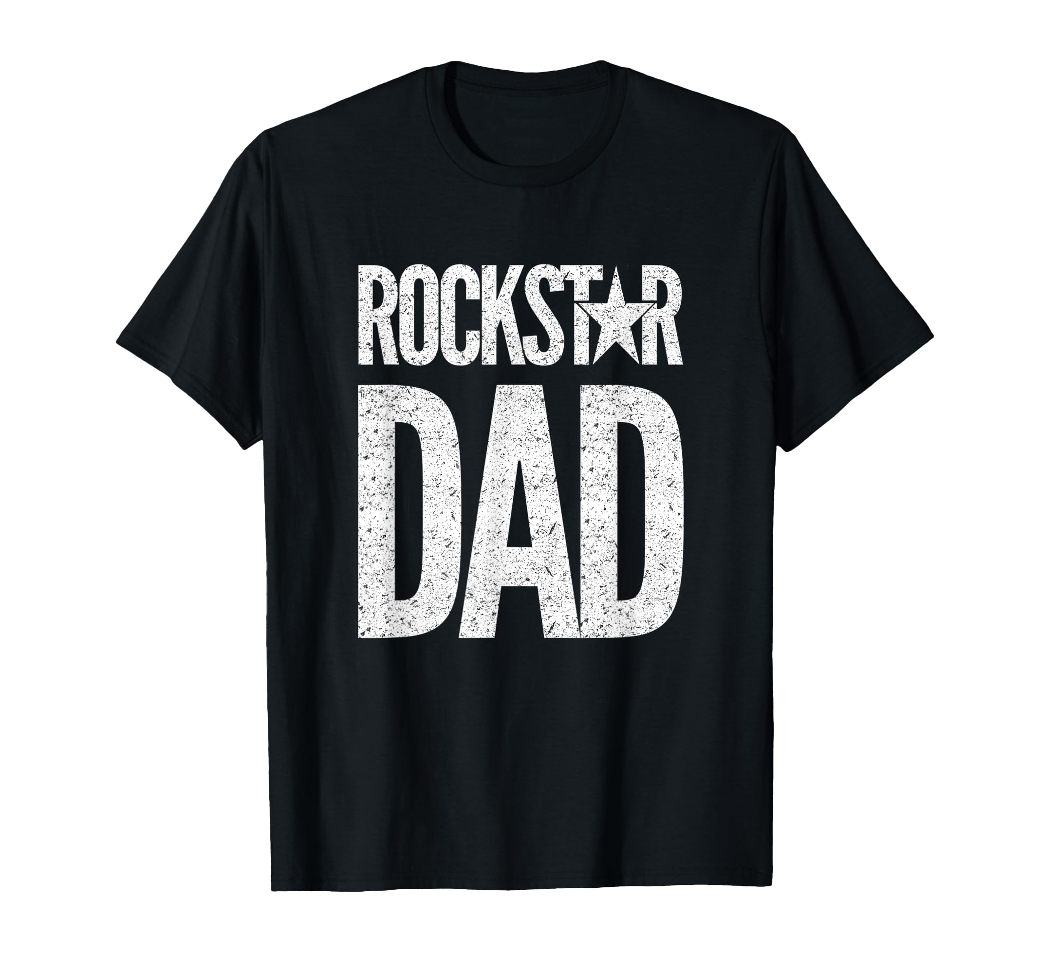 Rockstar Dad Funny Fathers Day Dad Band T-Shirt - Trendy Graphic for Adults - T-Shirt, Sweatshirt, Hoodie