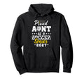 Proud Aunt Soccer Senior 2027 Hoodie - Graphic Print Men Women - T-Shirt, Sweatshirt, Hoodie