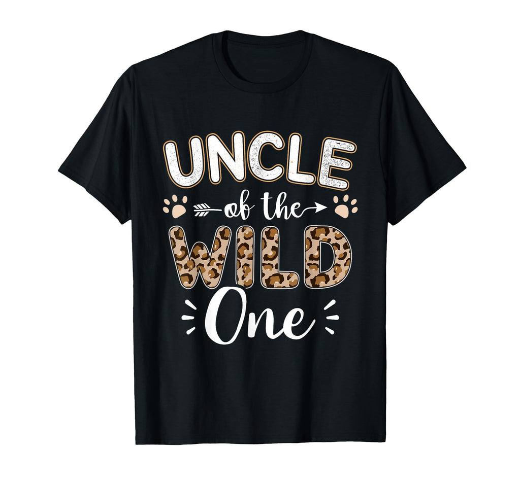Uncle Wild One Birthday Matching T-Shirt - Novelty Apparel for Adults - T-Shirt, Sweatshirt, Hoodie