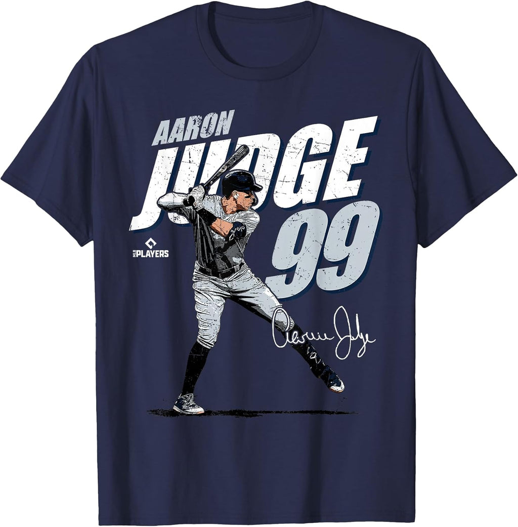 Aaron Judge New York Y MLB Players Baseball - Adult & Kids T-Shirts, Sweatshirts & Hoodies apparel design preview 1
