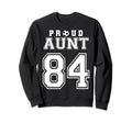 Number 84 Custom Proud Soccer Futbol Sweatshirt - Graphic Print for Adults - T-Shirt, Sweatshirt, Hoodie
