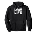 Low Life Bass Clef Guitar Player Music Hoodie - Minimalist Print Men Women - T-Shirt, Sweatshirt, Hoodie