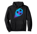 Colorful Splash Art Soccer Football Hoodie - Trendy Graphic for Adults - T-Shirt, Sweatshirt, Hoodie