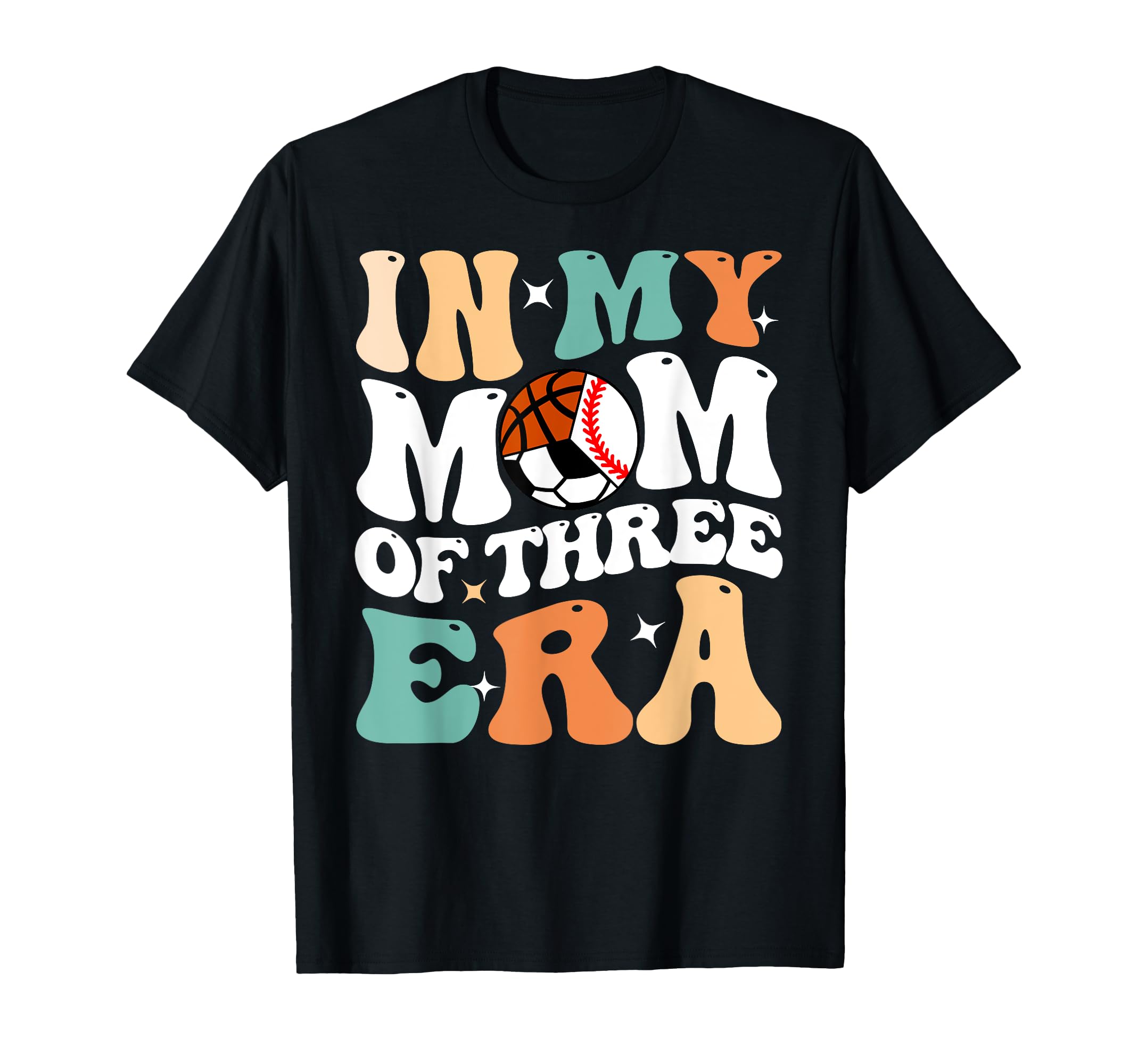 My Mom Three Era Funny Baseball Soccer T-Shirt - Novelty Apparel Unisex - T-Shirt, Sweatshirt, Hoodie
