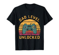 Dad Level Unlocked Funny New Dad Gifts T-Shirt - Unique Graphic Unisex - T-Shirt, Sweatshirt, Hoodie