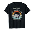 I Keep All My Dad Jokes Dad Base T-Shirt - Casual Everyday Wear for Adults - T-Shirt, Sweatshirt, Hoodie