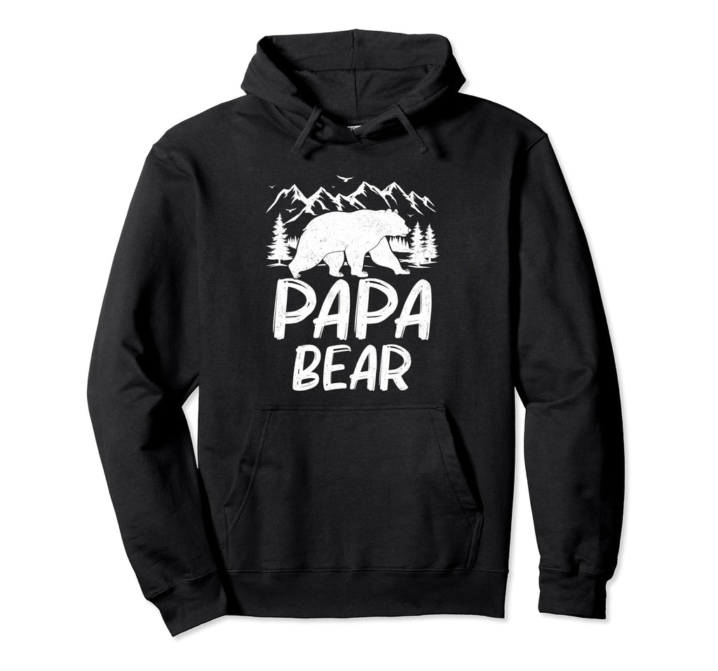 Papa Bear Gifts Fathers Day Matching Hoodie - Streetwear Style for Adults - T-Shirt, Sweatshirt, Hoodie