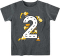 2-5 Years Birthday Boy Construction Party Excavator - Adult & Kids T-Shirts, Sweatshirts & Hoodies apparel design preview 1