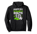 Peace Out Single Digits Im 10 Years Hoodie - Fun Novelty Design Men Women - T-Shirt, Sweatshirt, Hoodie