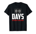 Mens 00 Days Without Dad Joke Funny T-Shirt - Minimalist Print for Adults - T-Shirt, Sweatshirt, Hoodie