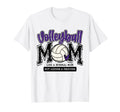 Volleyball Mom Purple Game Day Mama T-Shirt - Aesthetic Graphic for Adults - T-Shirt, Sweatshirt, Hoodie
