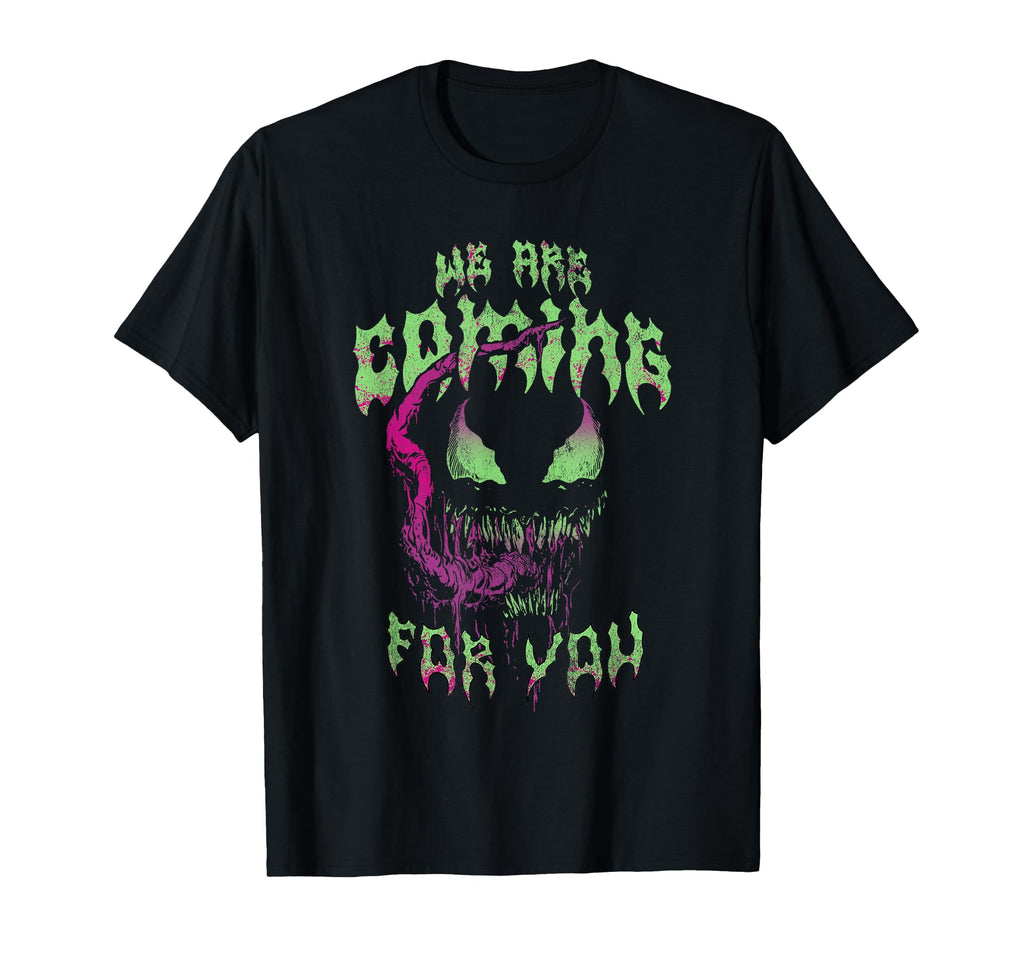 Marvel Spider We Are Coming You T-Shirt - Novelty Apparel for Adults - T-Shirt, Sweatshirt, Hoodie