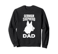 German Shepherd Dad Police Sweatshirt - Aesthetic Graphic for Adults - T-Shirt, Sweatshirt, Hoodie