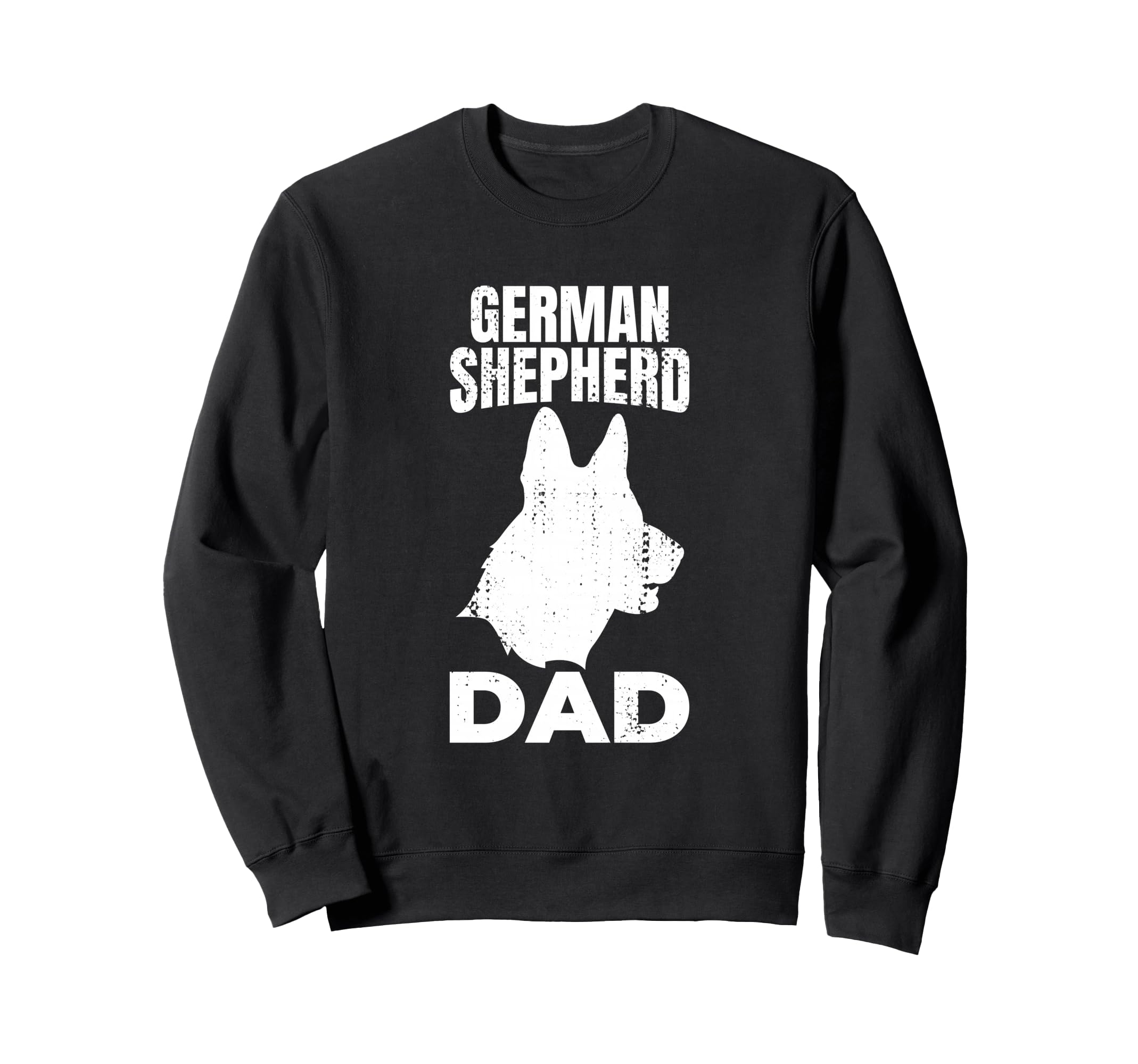 German Shepherd Dad Police Sweatshirt - Aesthetic Graphic for Adults - T-Shirt, Sweatshirt, Hoodie