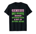 Badass Genesis Name Unique T-Shirt - Fun Novelty Design for Adults - T-Shirt, Sweatshirt, Hoodie