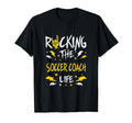 Rocking Soccer Coach Funny Soccer Player T-Shirt - Trendy Graphic Unisex - T-Shirt, Sweatshirt, Hoodie