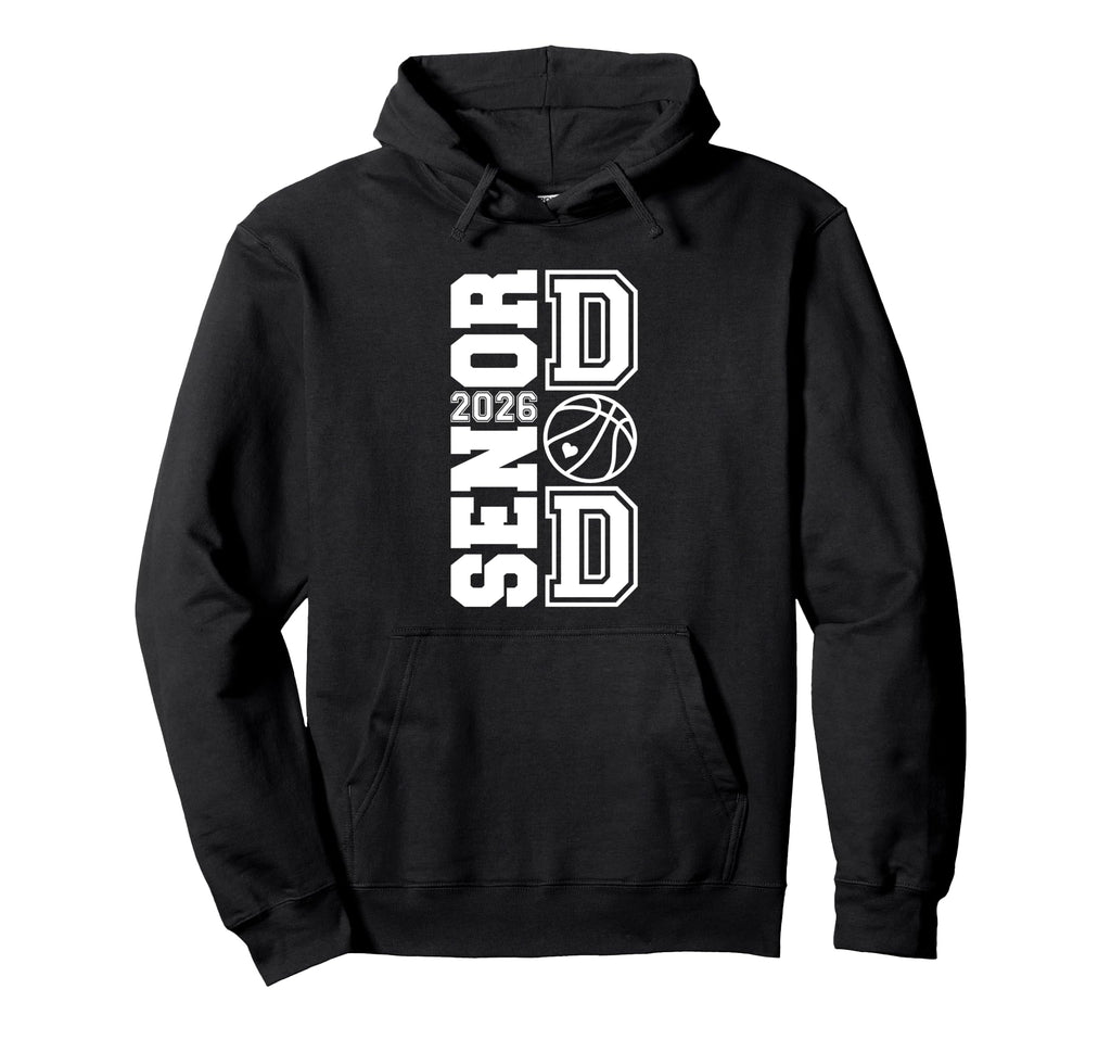 Proud Dad 2026 Senior Graduate Hoodie - Aesthetic Graphic Unisex - T-Shirt, Sweatshirt, Hoodie