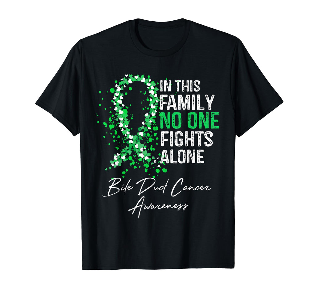 This Family No One Fights Alone Bile T-Shirt - Streetwear Style Men Women - T-Shirt, Sweatshirt, Hoodie
