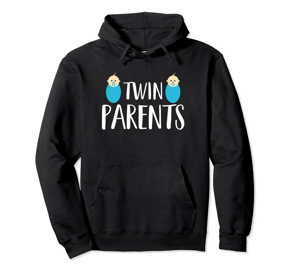 Twin Parents Gift Parents Twins Hoodie - Fun Novelty Design Unisex - T-Shirt, Sweatshirt, Hoodie