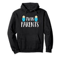 Twin Parents Gift Parents Twins Hoodie - Fun Novelty Design Unisex - T-Shirt, Sweatshirt, Hoodie