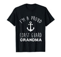 Im Proud Coast Guard Grandmother Grandma T-Shirt - Graphic Print Unisex - T-Shirt, Sweatshirt, Hoodie