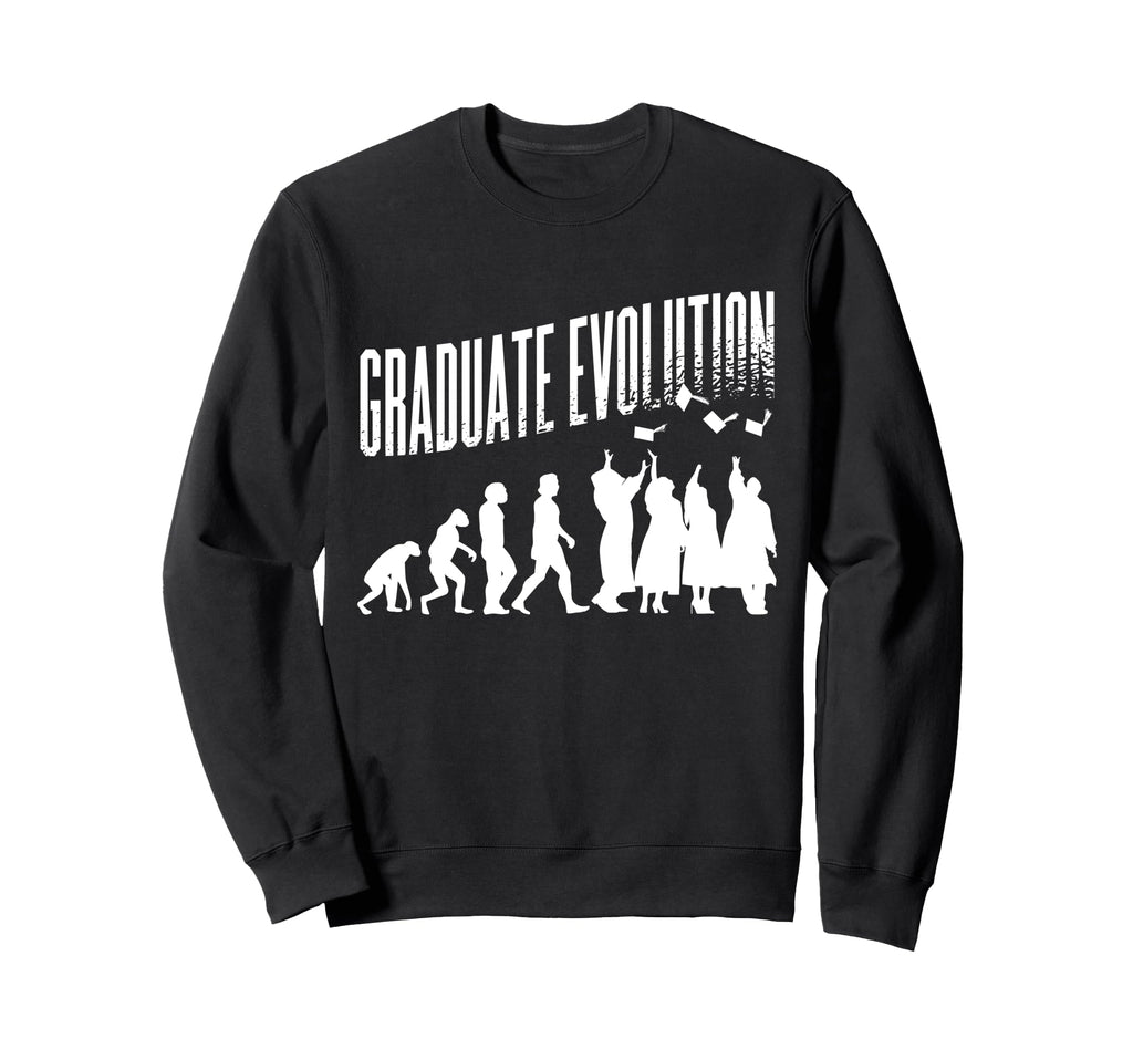 Graduation Evolution 2025 Graduate Sweatshirt - Fun Novelty Design Unisex - T-Shirt, Sweatshirt, Hoodie
