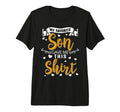 Fun Mom Dad My Favorite Son Gave Me Tri T-Shirt - Graphic Print Men Women - T-Shirt, Sweatshirt, Hoodie