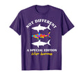 Puzzle Shark Autism Awareness Autistic T-Shirt - Graphic Print Men Women - T-Shirt, Sweatshirt, Hoodie
