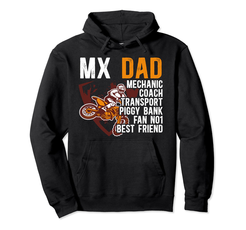 Motocross Dad Definition Motocross Hoodie - Fun Novelty Design Men Women - T-Shirt, Sweatshirt, Hoodie