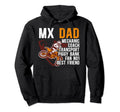 Motocross Dad Definition Motocross Hoodie - Fun Novelty Design Men Women - T-Shirt, Sweatshirt, Hoodie
