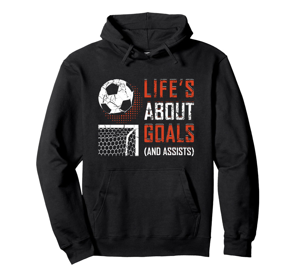 Funny Soccer Lover Teen Soccer Player Hoodie - Graphic Print Men Women - T-Shirt, Sweatshirt, Hoodie