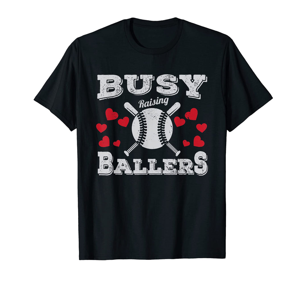 Busy Raising Ballers Baseball T-Shirt - Streetwear Style Unisex - T-Shirt, Sweatshirt, Hoodie