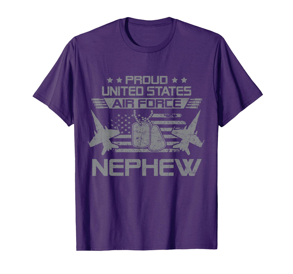Proud Us Air Force Nephew Flag Usa T-Shirt - Streetwear Style for Adults - T-Shirt, Sweatshirt, Hoodie