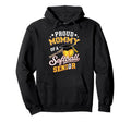 Proud Mommy Softball Senior 2027 Graduate Hoodie - Streetwear Style Unisex - T-Shirt, Sweatshirt, Hoodie