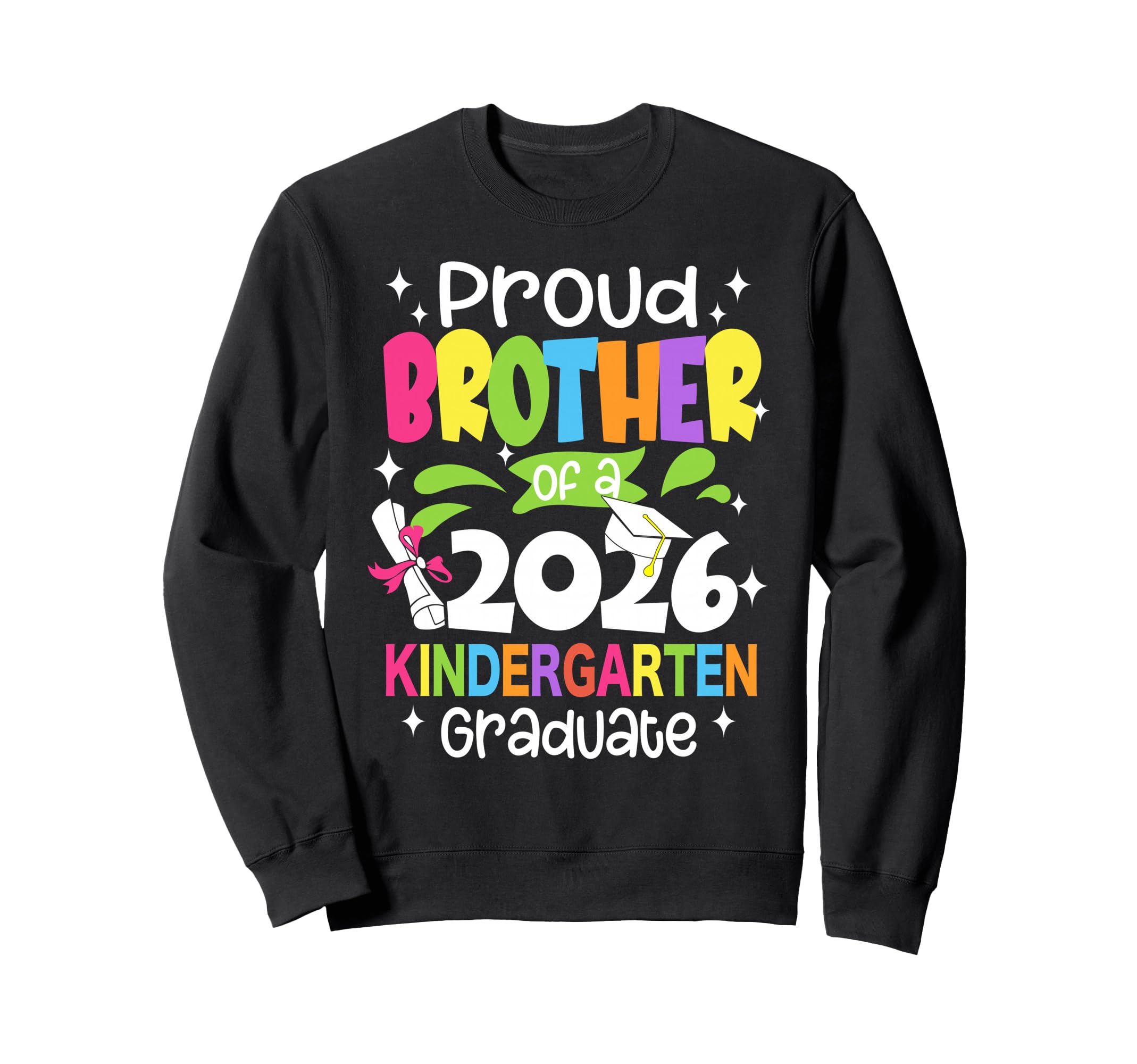 Proud Brother Kindergarten Sweatshirt - Aesthetic Graphic for Adults - T-Shirt, Sweatshirt, Hoodie