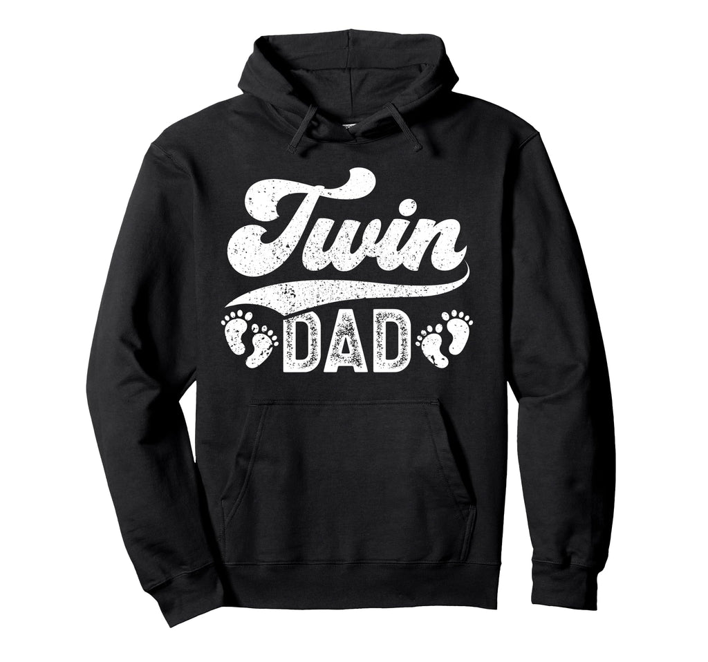 Twin Dad Twins Best Twin Father Twins Hoodie - Minimalist Print Unisex - T-Shirt, Sweatshirt, Hoodie
