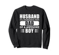 Husband Wonderful Wife Dad Awesome Sweatshirt - Minimalist Print Men Women - T-Shirt, Sweatshirt, Hoodie