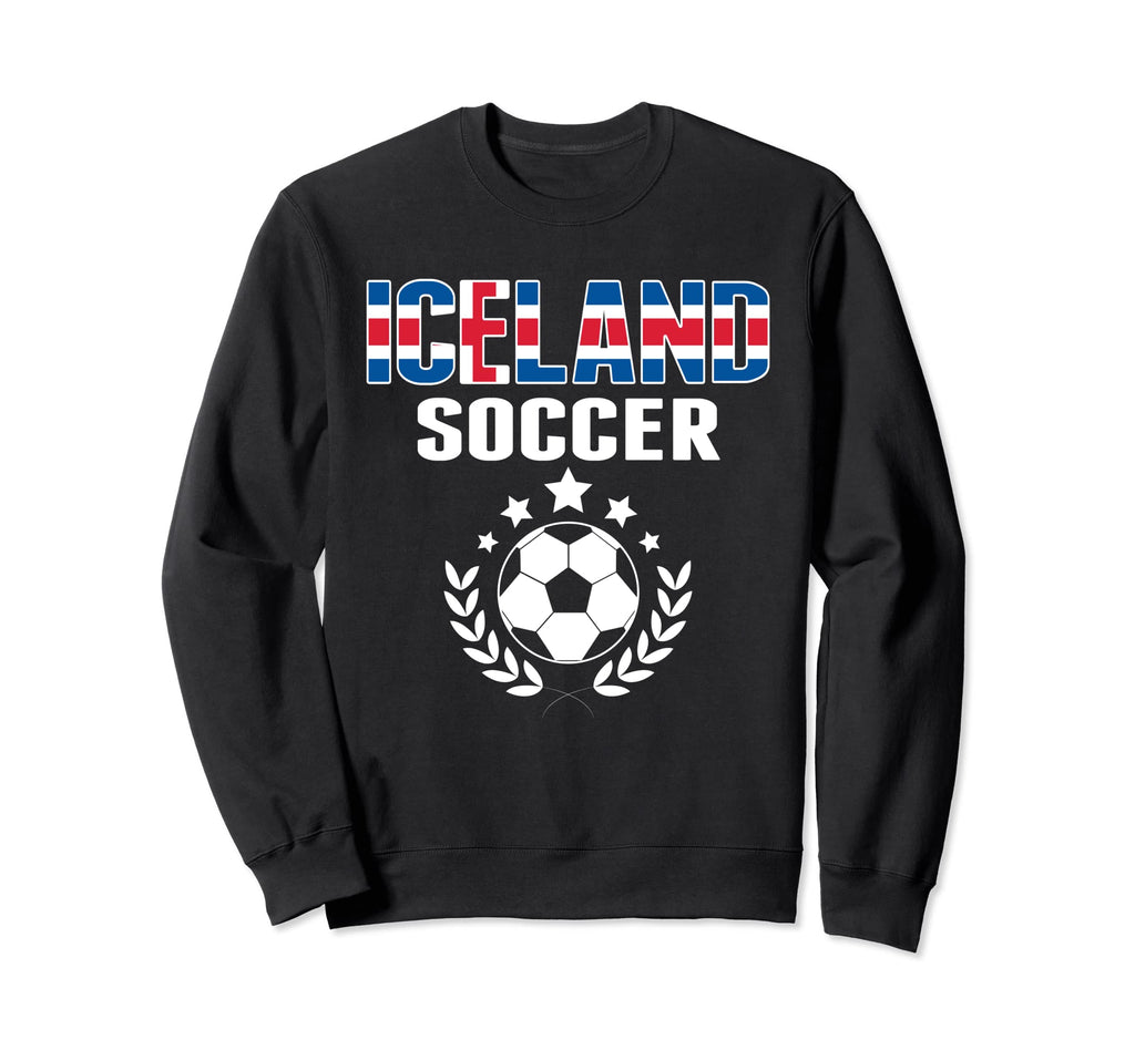 Proud Iceland Soccer Fans Jersey Sweatshirt - Novelty Apparel Unisex - T-Shirt, Sweatshirt, Hoodie
