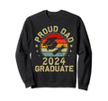 Proud Dad 2024 Graduate Father Senior 24 Sweatshirt - Graphic Print Unisex - T-Shirt, Sweatshirt, Hoodie